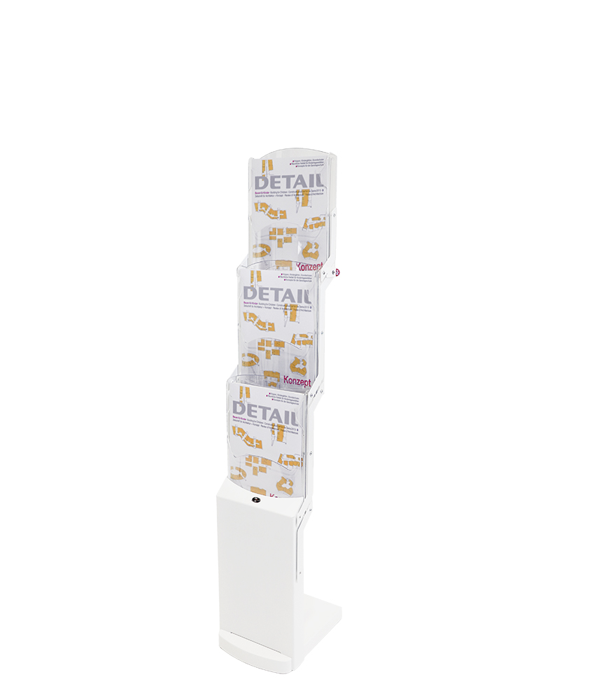 Prospektno stojalo Realzip Bianco