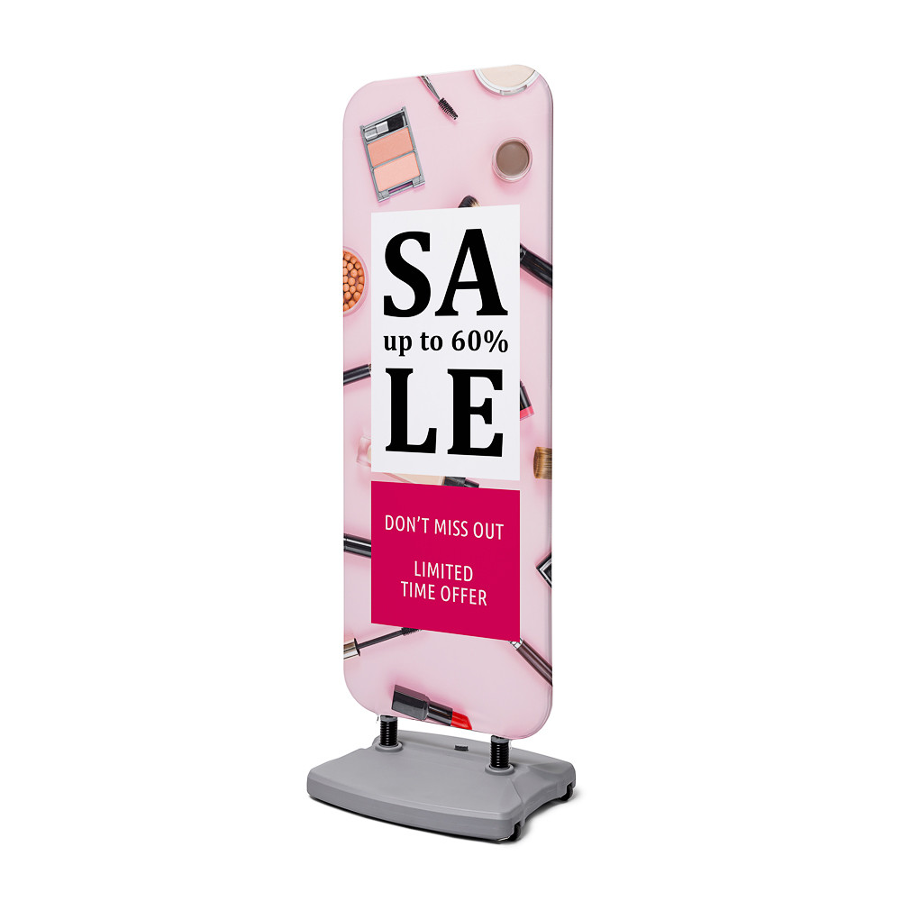 Protiveterno stojalo s PVC podstavkom - tekstil