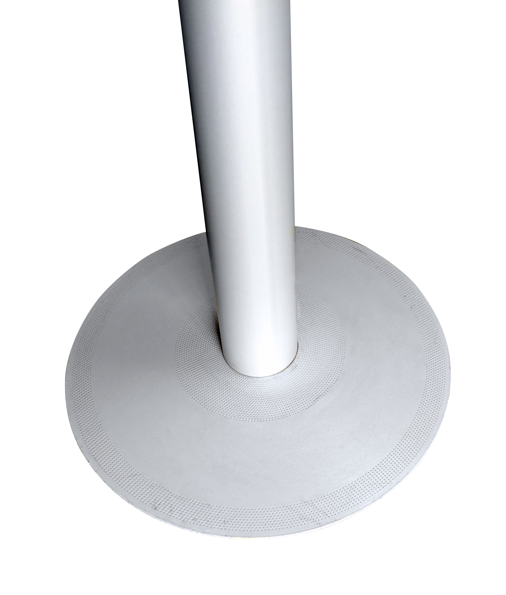 Absperrständer Grau Mit Flexgurt Rot