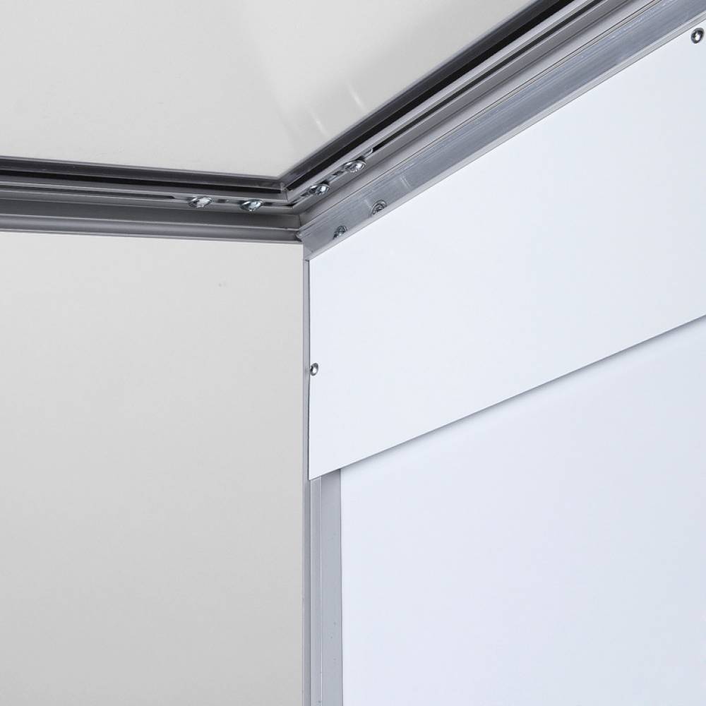 Meni vitrina 2xA4, LED osvetlitev - zunanja uporaba