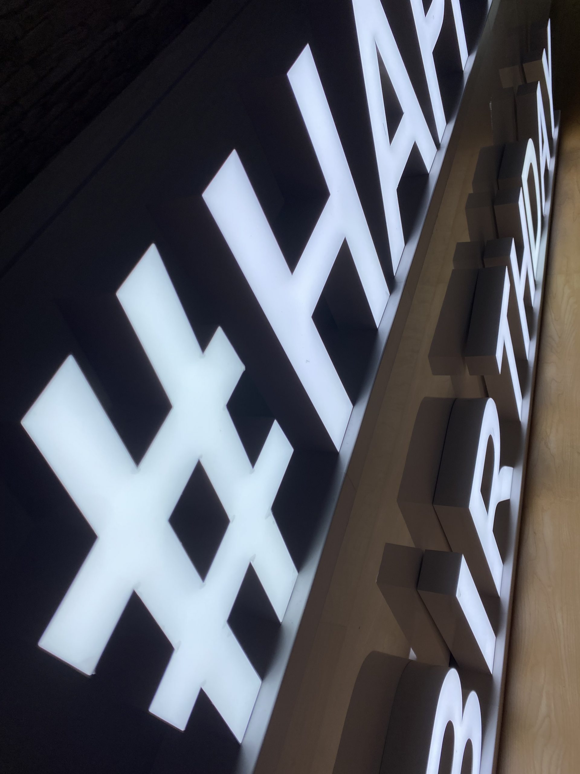 Dekorative Aufschrift HAPPY BIRTHDAY