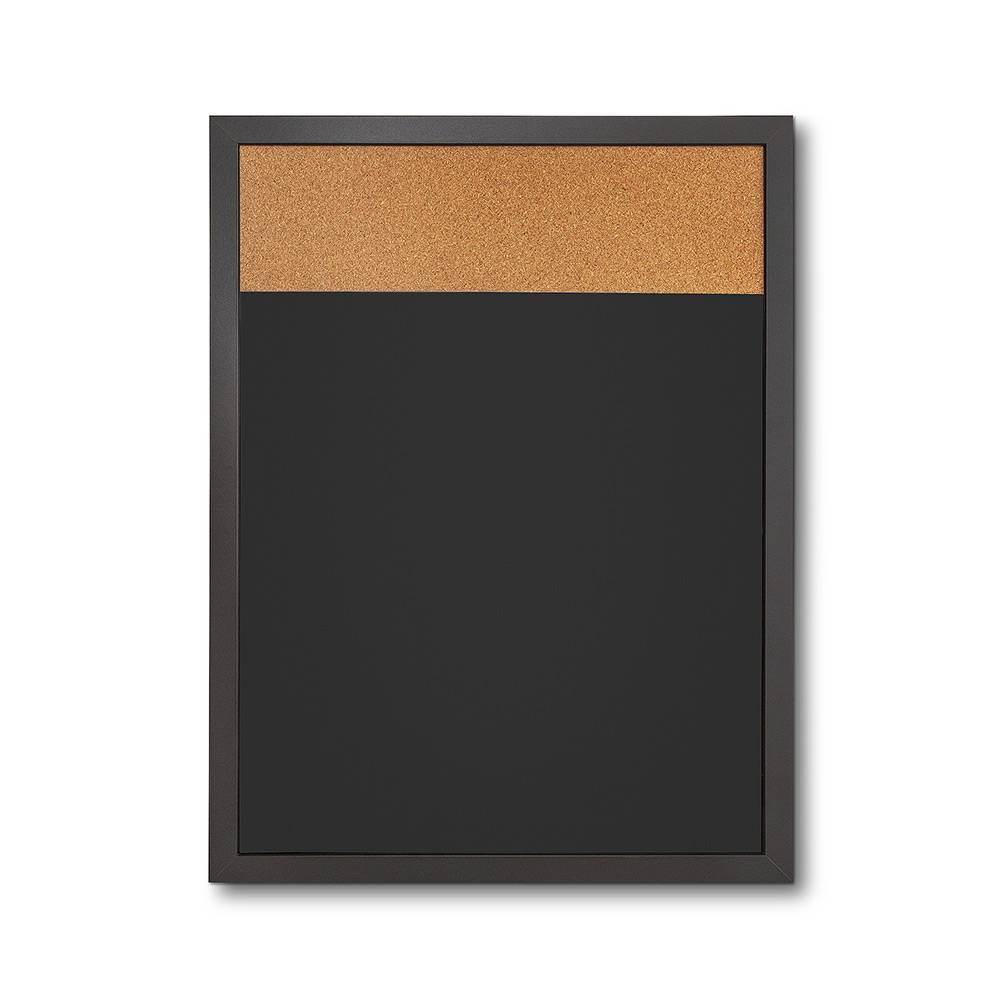 Kombiboard - Schwarz / Kork