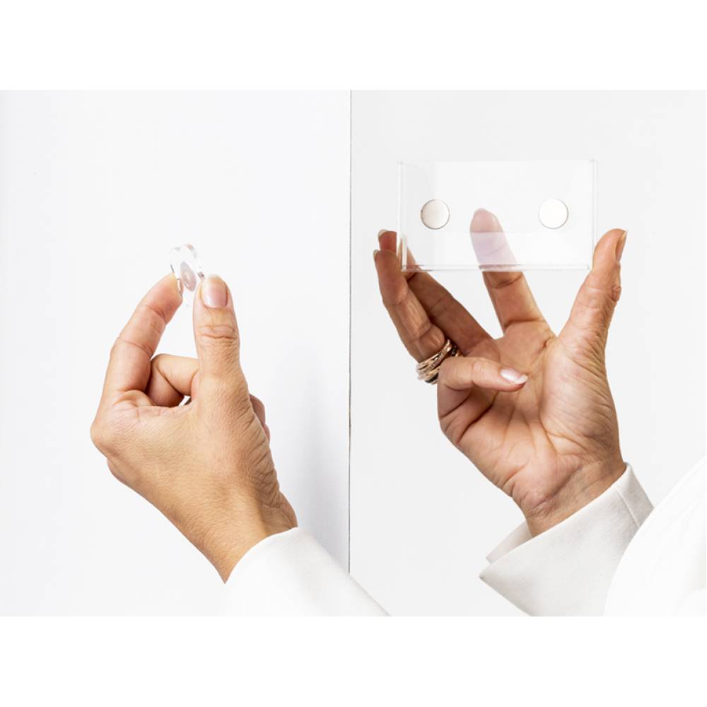 Visitenkartenthalter Magnetisch