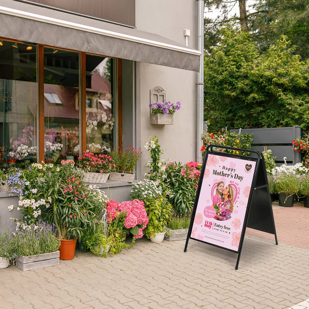 A stojalo kovinsko Elegant