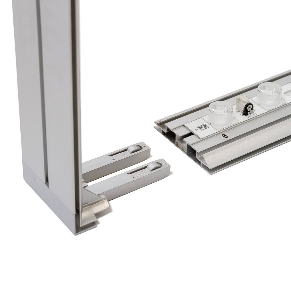 Tekstilni dvostranski LED pano