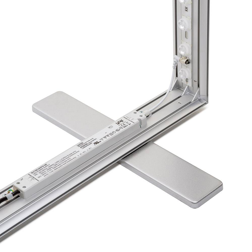 Tekstilni dvostranski LED pano