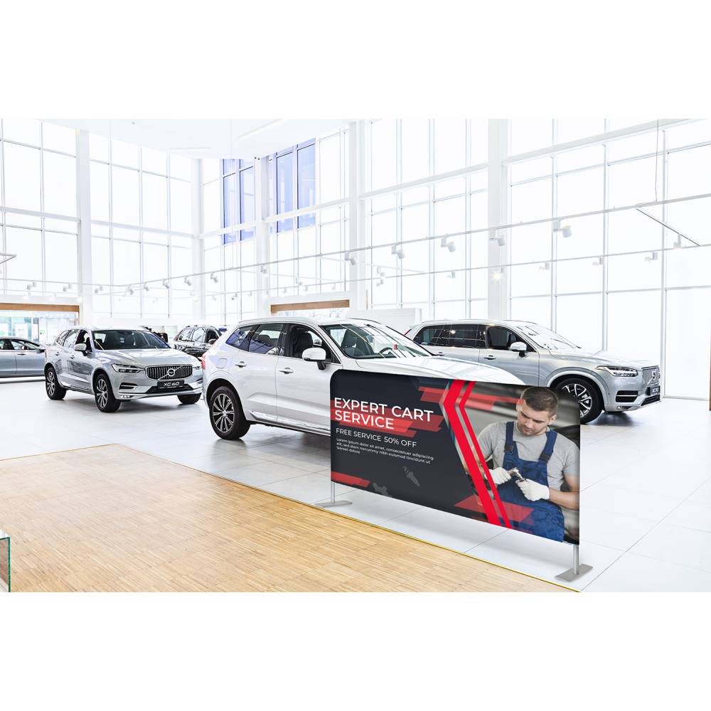 Pregrada s tekstilom – enostranska ali dvostranska