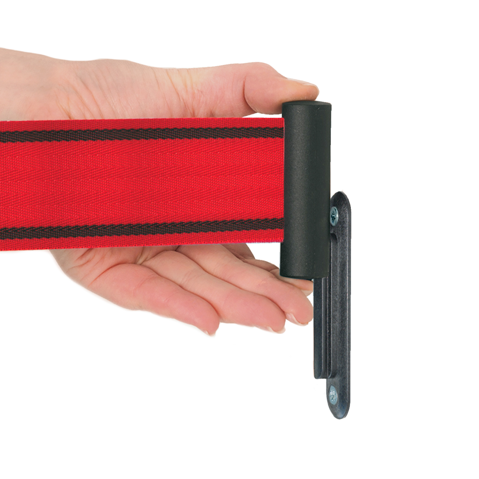 Stenska sponka za izvlečni trak