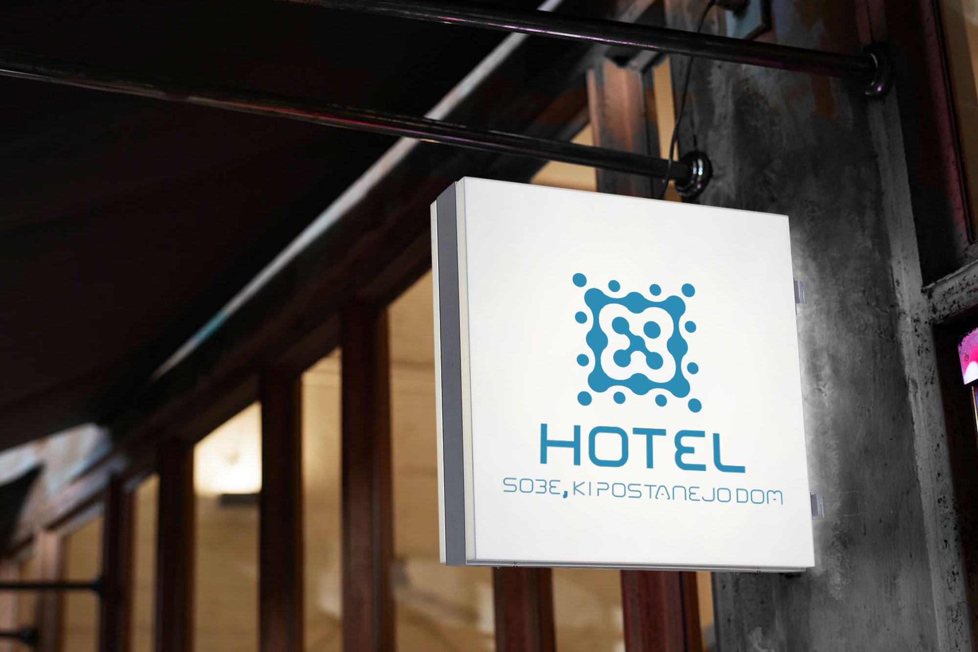 Svetlobna LED BOX kaseta