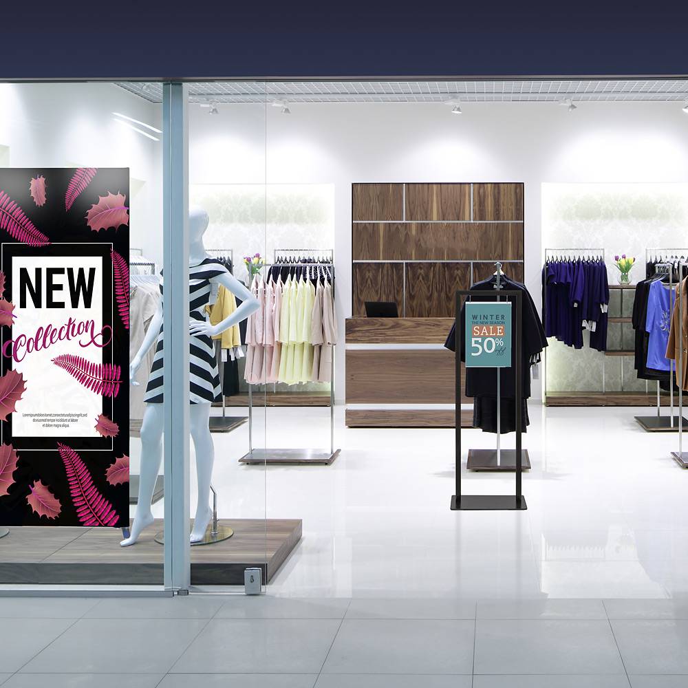 Poster Display Swing A4