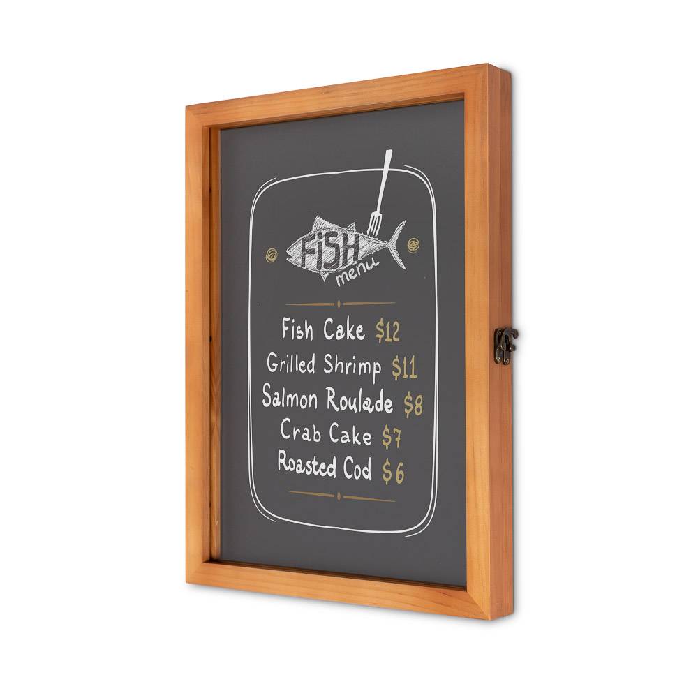 Schaukasten A3 aus Holz