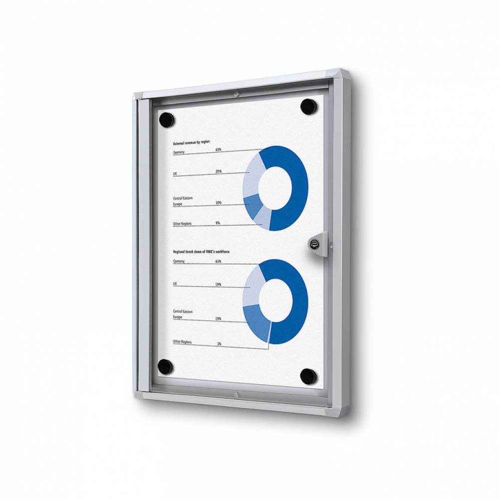 Abschließbarer Schaukasten Innen Economy