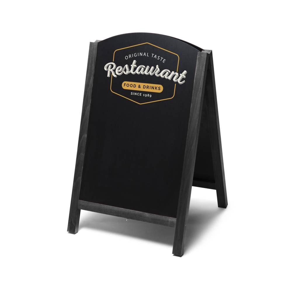 Natura Holz Schnellwechsel Kundenstopper